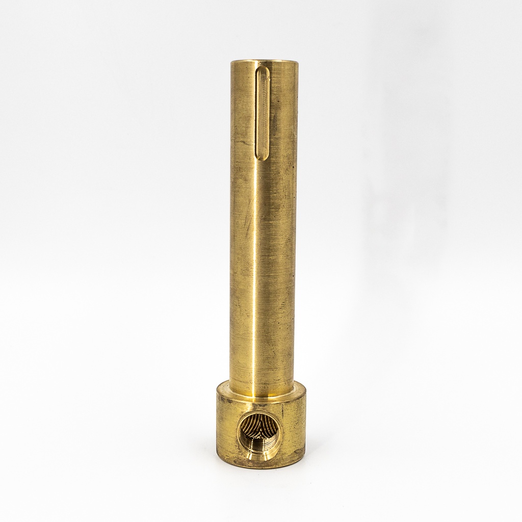 Spindle 3 Hole Long Brass 1-1/4" 