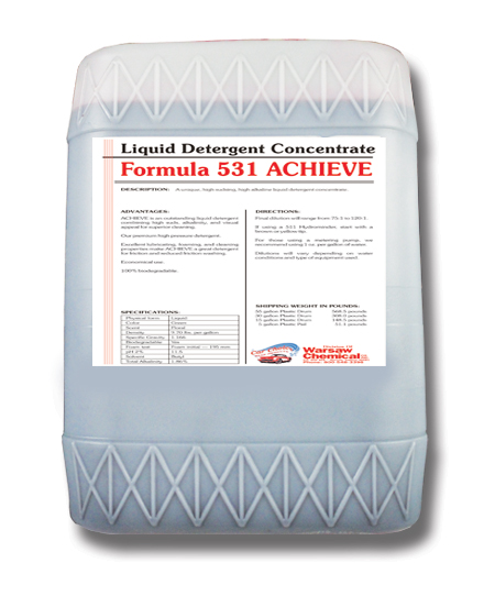 Formula 531 - Achieve Liquid Detergent - 5 Gallon